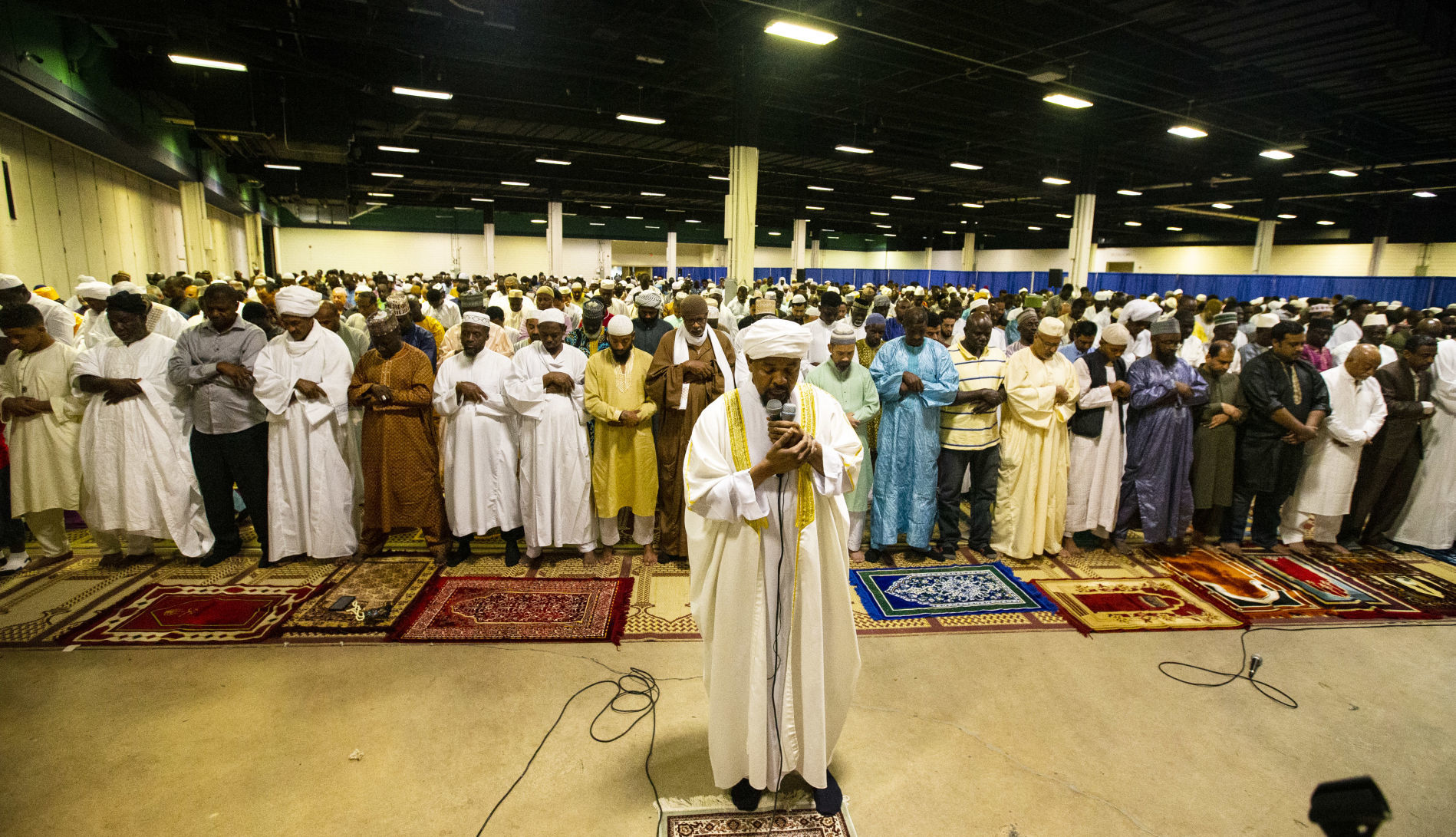 Faithful celebrate Eid al-Adha